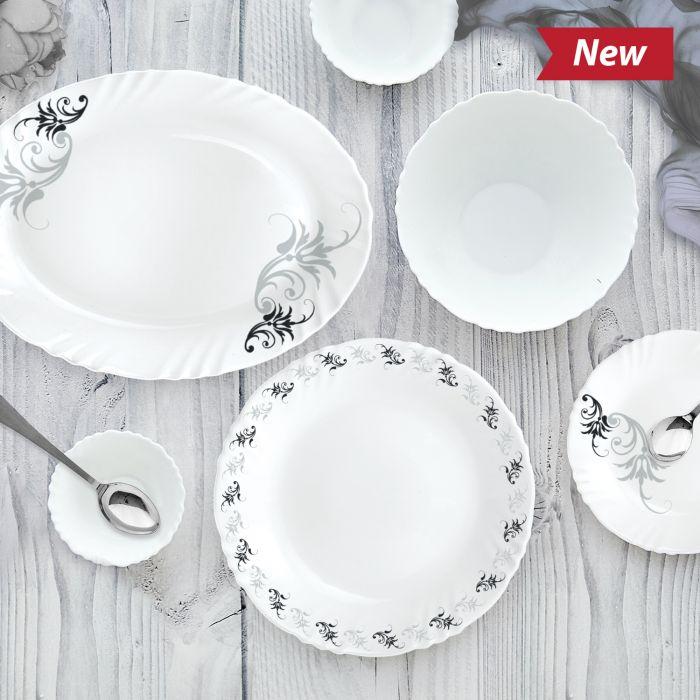 Cello Imperial Dinner Set Black Magic (For Pick Up From Delivery C